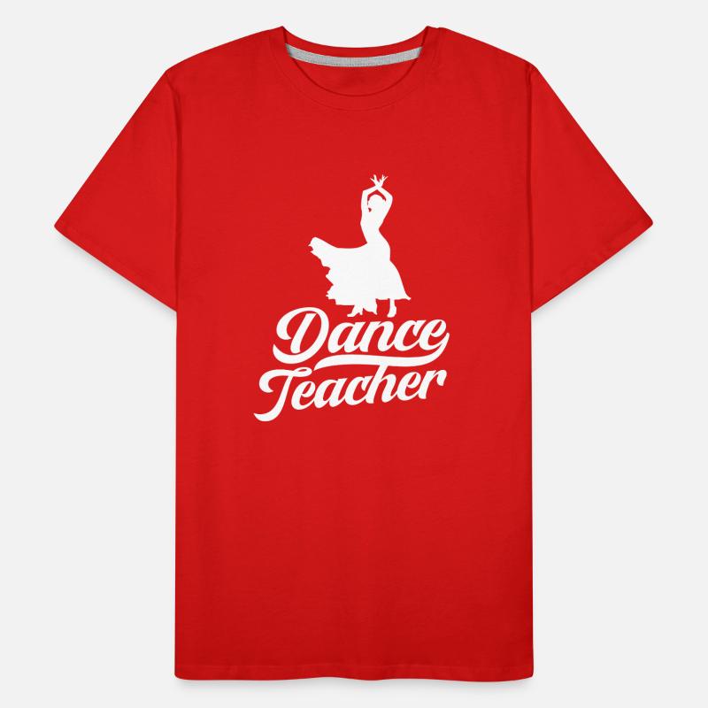 Professeur de danse Cours de danse Professeur de danse École de danse T-shirt bio Premium Homme