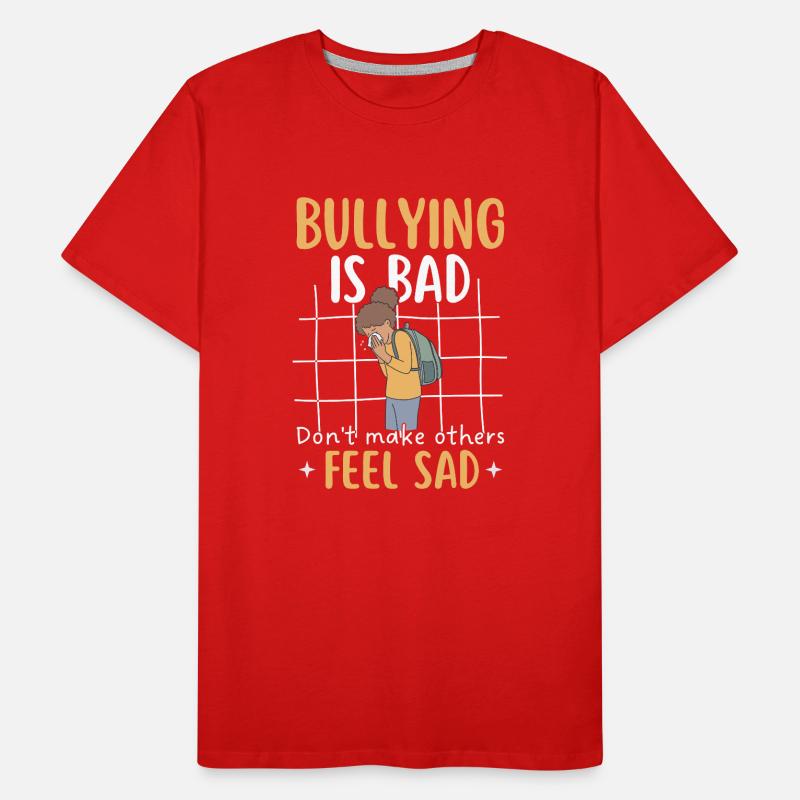 Bully Prevention Unity Day Bully Awareness Men's Premium Organic T-Shirt
