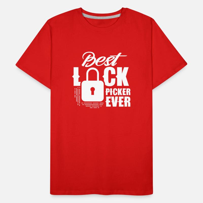 Der Beste Lock Picker Aller Zeiten Lock Picking Männer Premium Bio T-Shirt
