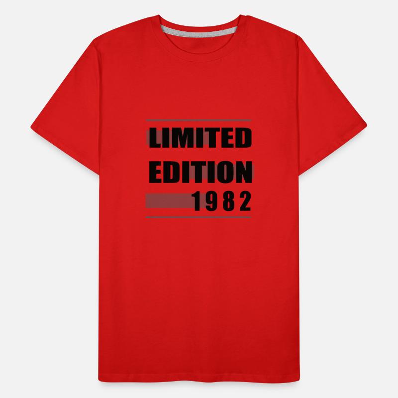 Édition limitée 1982 T-shirt bio Premium Homme