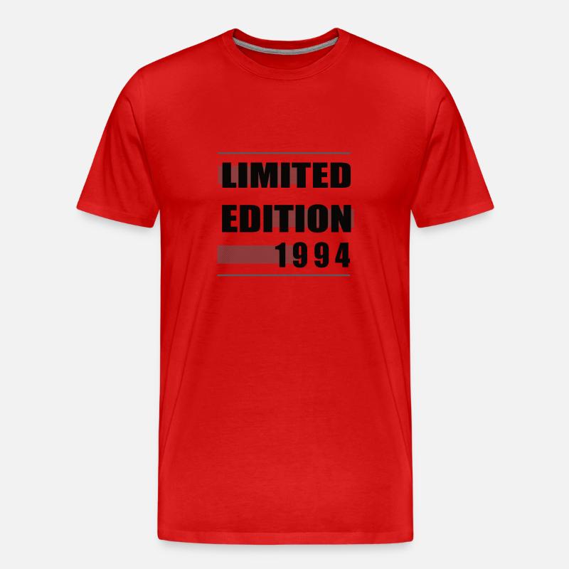 Limited Edition 1994 - Männer Premium Bio T-Shirt - Rot