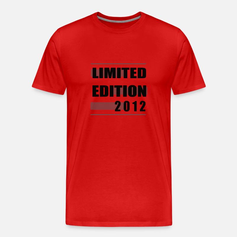 Édition Limitée 2012 - T-shirt bio Premium Homme - rouge