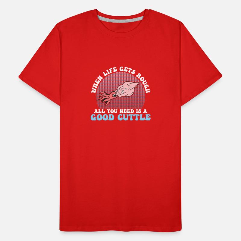 C’est drôle, quand la vie devient difficile Tout ce que tu fais T-shirt bio Premium Homme