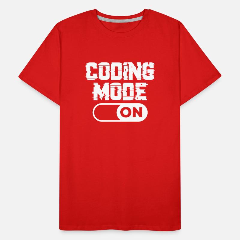 Mode de programmation A Codeur Programmeur T-shirt bio Premium Homme