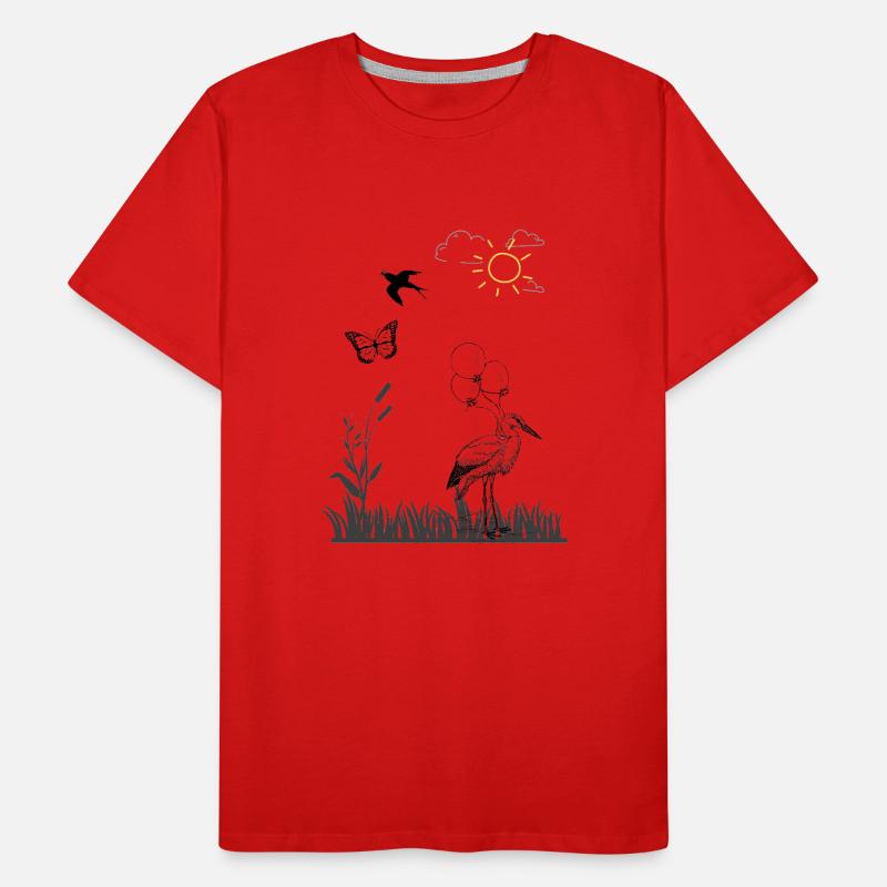 Source T-shirt bio Premium Homme