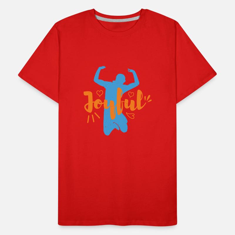 JOYFULL Men's Premium Organic T-Shirt