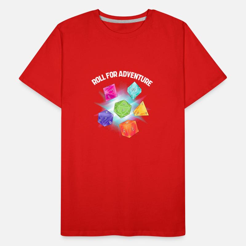 Dés polyédriques T-shirt bio Premium Homme