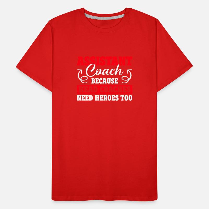 Assistant Trainer Men's Premium Organic T-Shirt