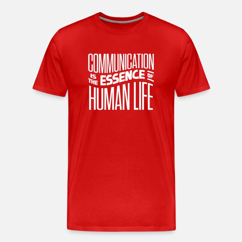 Speech-language pathology, speech-language pathologist - Men's Premium Organic T-Shirt - red