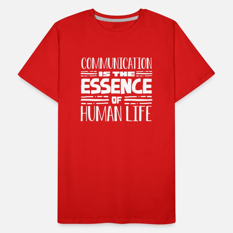 Speech-language pathology, speech-language pathologist Men's Premium Organic T-Shirt