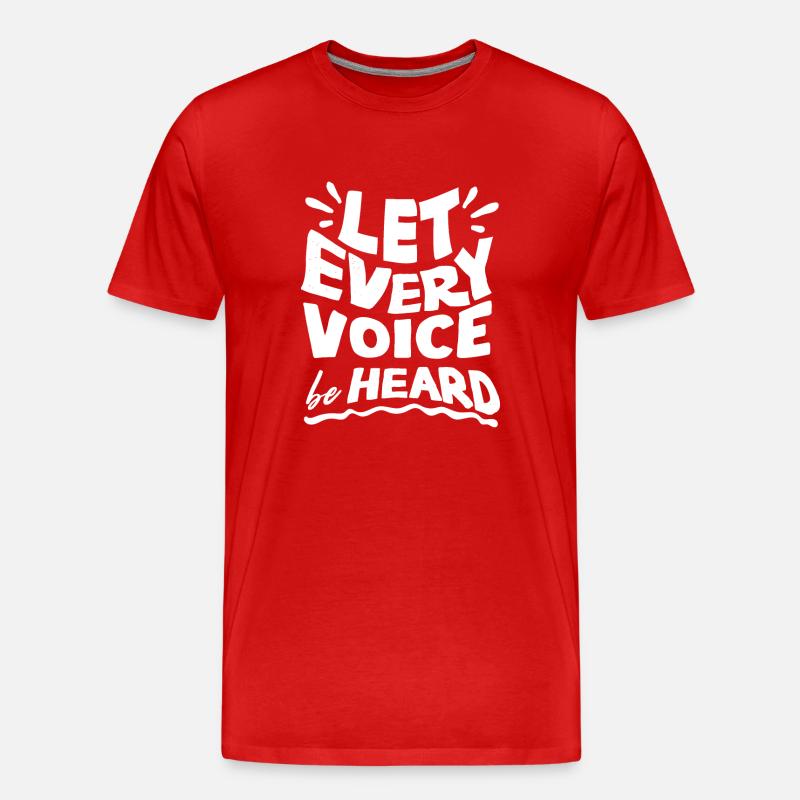 Speech-language pathology, speech-language pathologist - Men's Premium Organic T-Shirt - red