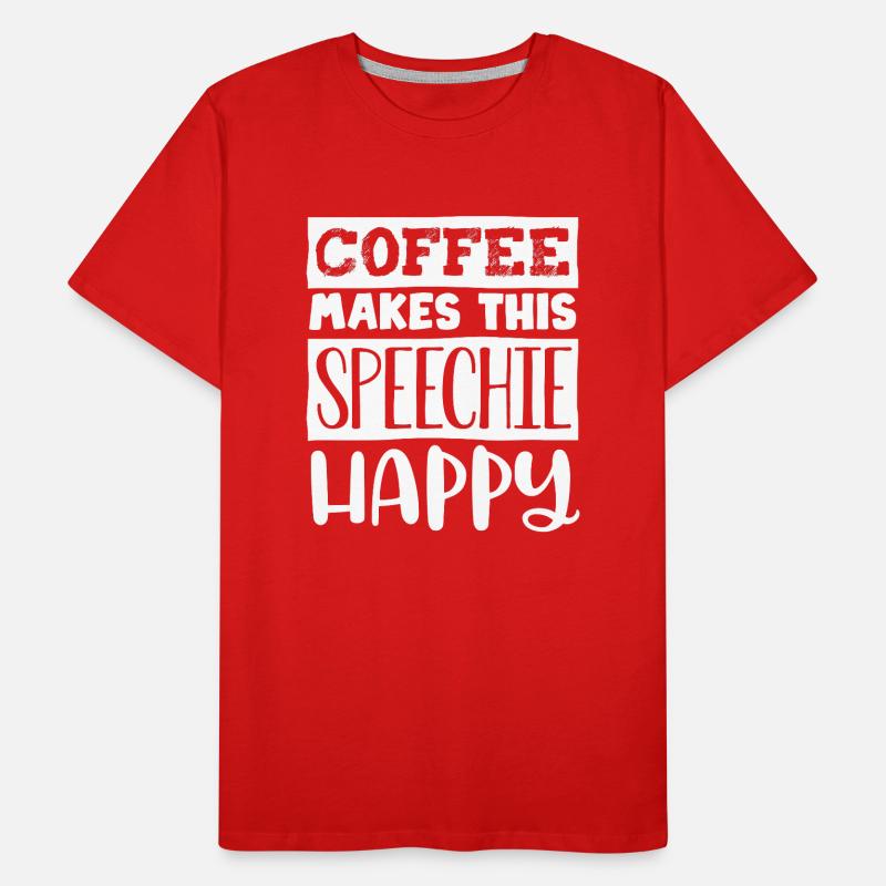 Speech-language pathology, speech-language pathologist Men's Premium Organic T-Shirt