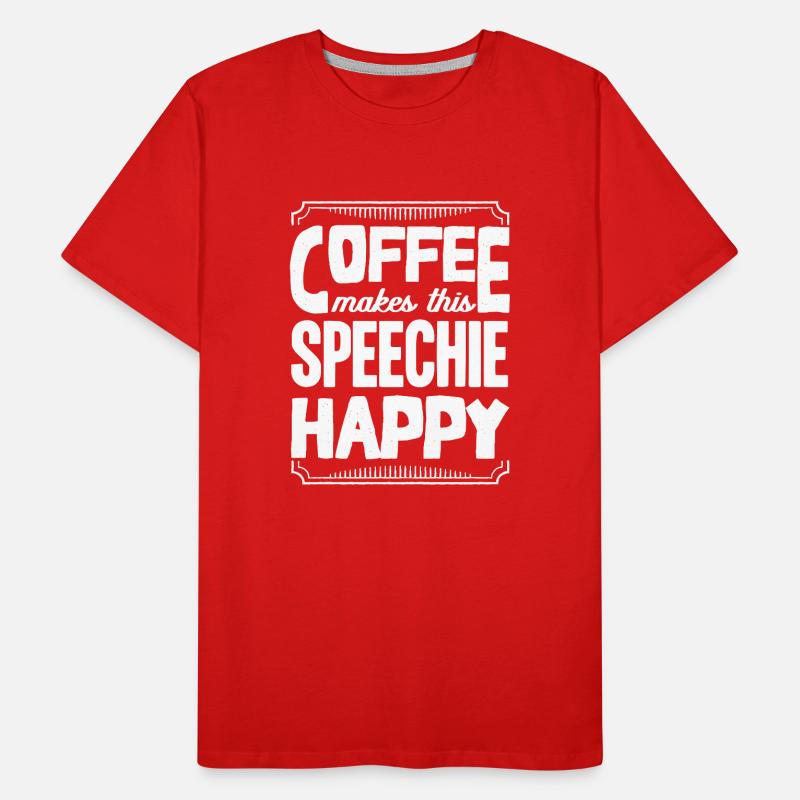 Speech-language pathology, speech-language pathologist Men's Premium Organic T-Shirt
