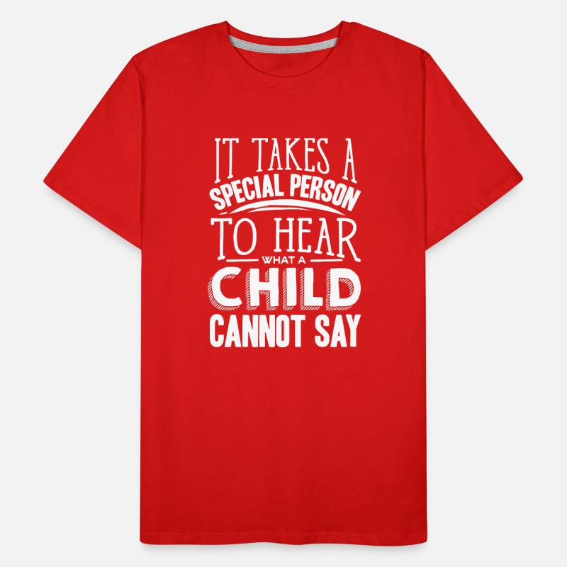 Speech-language pathology, speech-language pathologist Men's Premium Organic T-Shirt