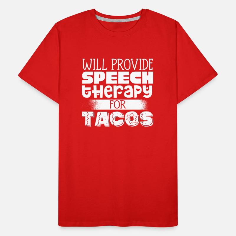 Speech-language pathology, speech-language pathologist Men's Premium Organic T-Shirt