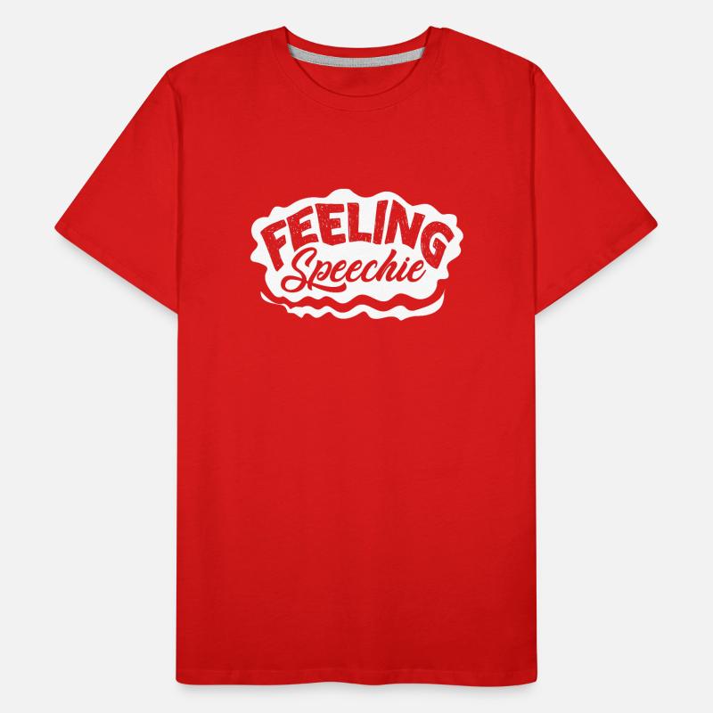 Speech-language pathology, speech-language pathologist Men's Premium Organic T-Shirt