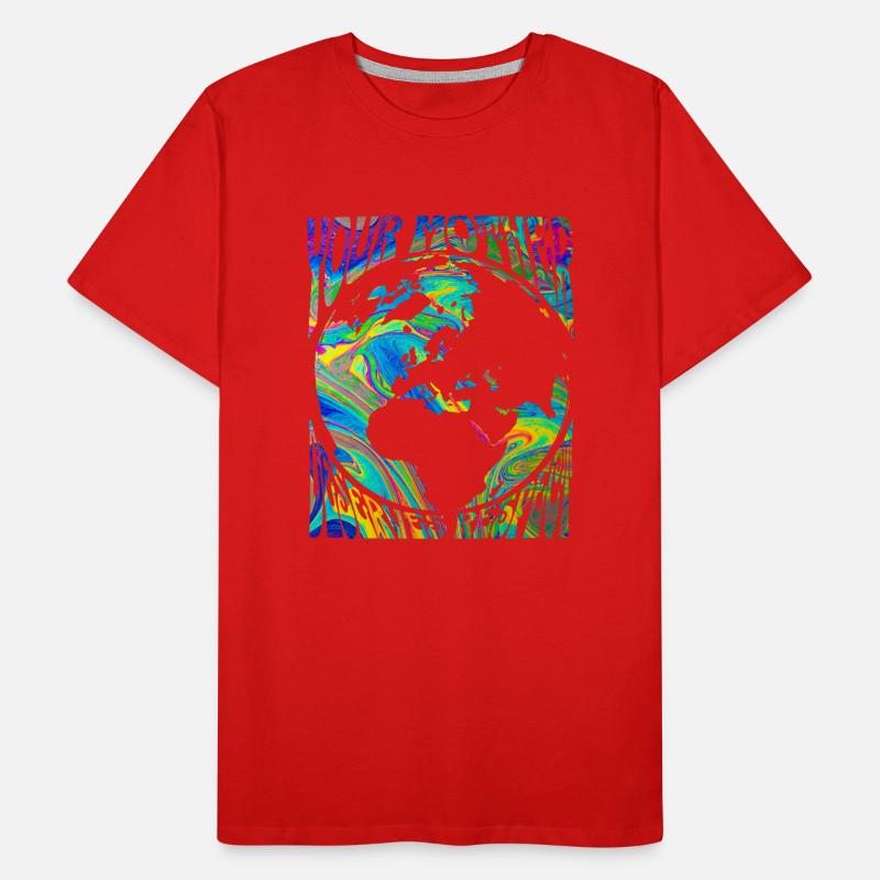 Tag der Erde Muttertag deine Mutter Respekt Männer Premium Bio T-Shirt