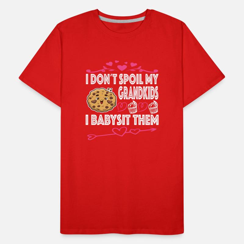 Oma Omi Großmutter Geschenkidee Männer Premium Bio T-Shirt