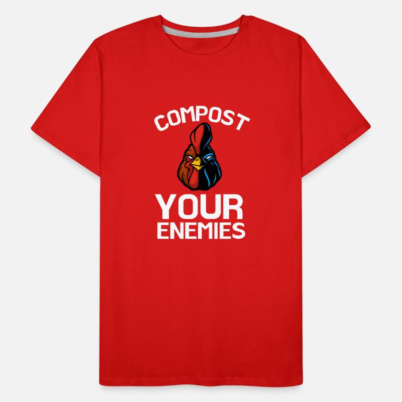 Compostez vos ennemis T-shirt bio Premium Homme