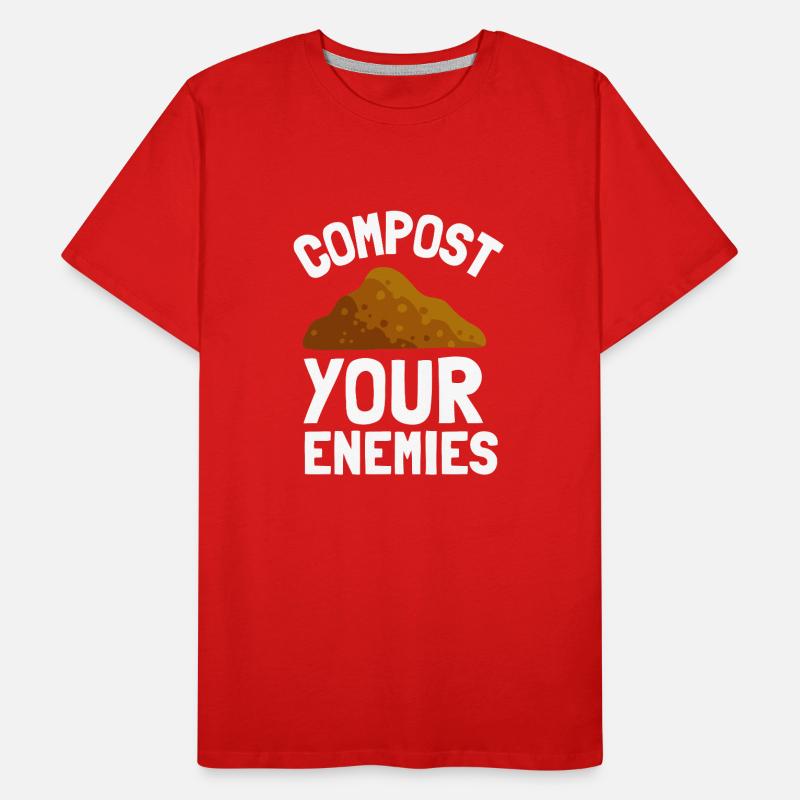 Compostez vos ennemis T-shirt bio Premium Homme