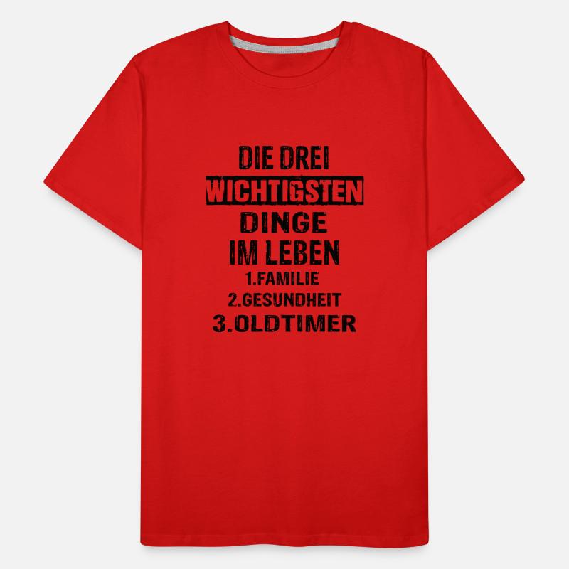 Oldtimer Männer Premium Bio T-Shirt