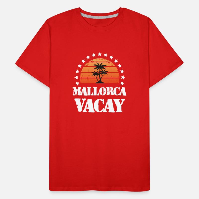 Majorca Holidays Men's Premium Organic T-Shirt