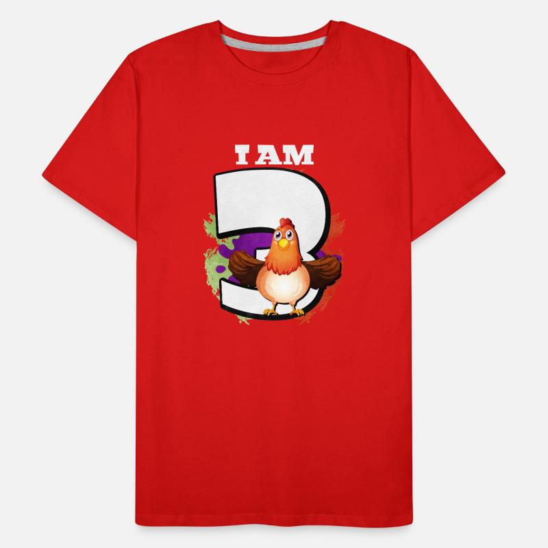 I am 3 chickens Men's Premium Organic T-Shirt
