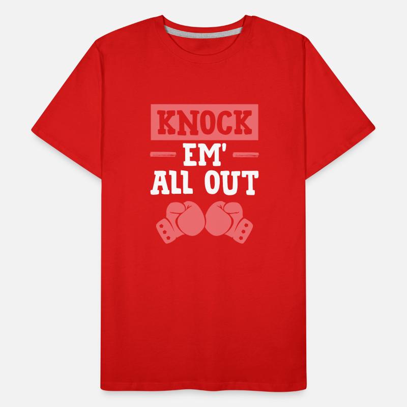 Boxe KO T-shirt bio Premium Homme