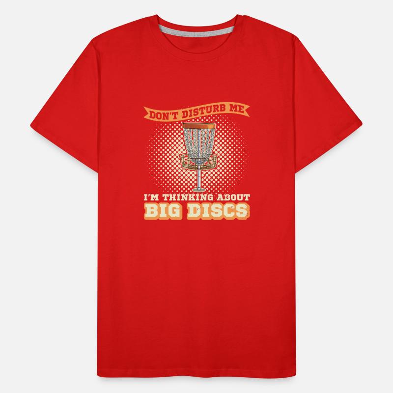 Disc Golf Flying Disc Tree Sport Discgolfer T-shirt bio Premium Homme