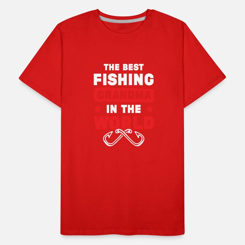 fischer großmutter Männer Premium Bio T-Shirt