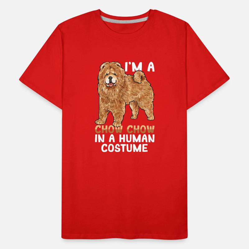 Chow Chow Dog Men's Premium Organic T-Shirt