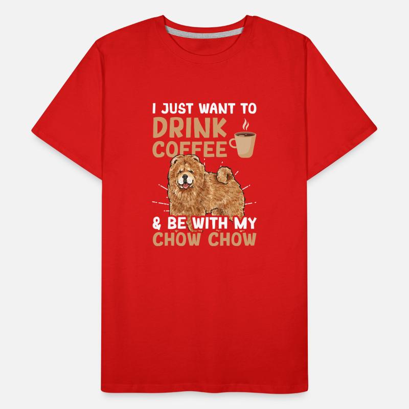 Chow Chow Dog Men's Premium Organic T-Shirt