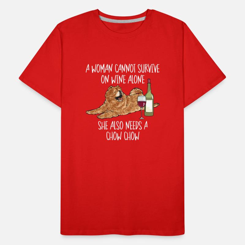Chow Chow Dog Men's Premium Organic T-Shirt