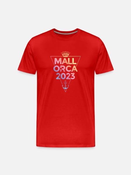 Mallorca 2023 - Men's Premium Organic T-Shirt - red