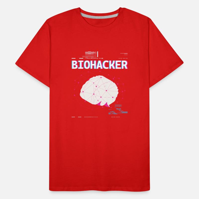 Biohacker Biohacking Männer Premium Bio T-Shirt