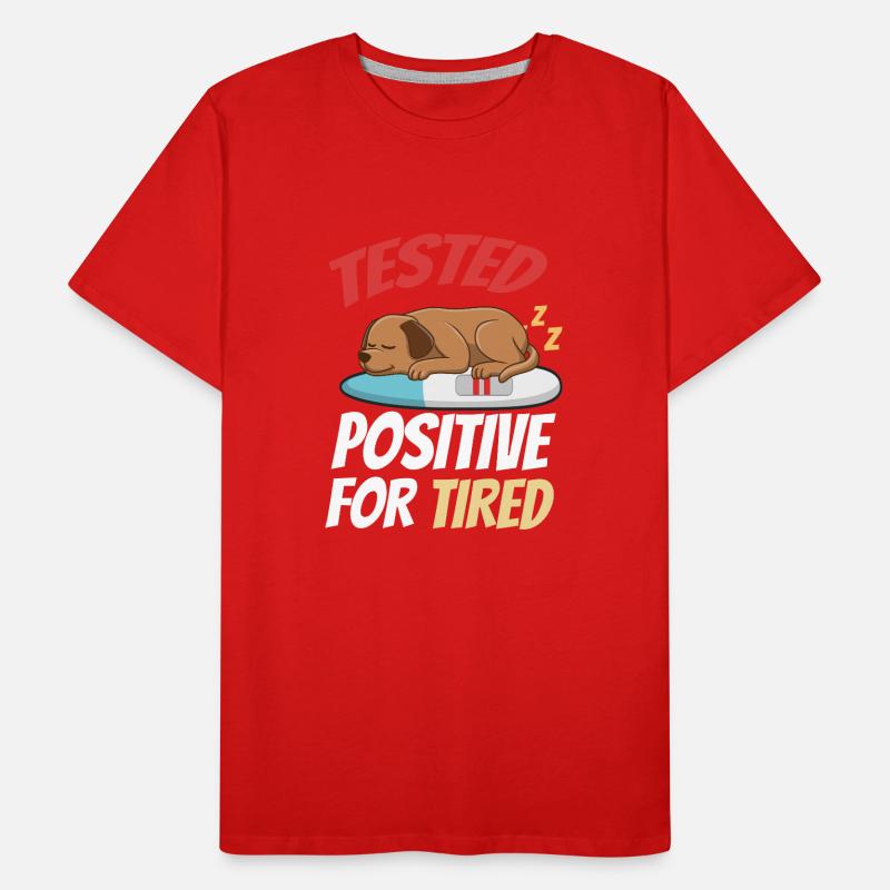Schlafen Süß Geschenk Männer Premium Bio T-Shirt