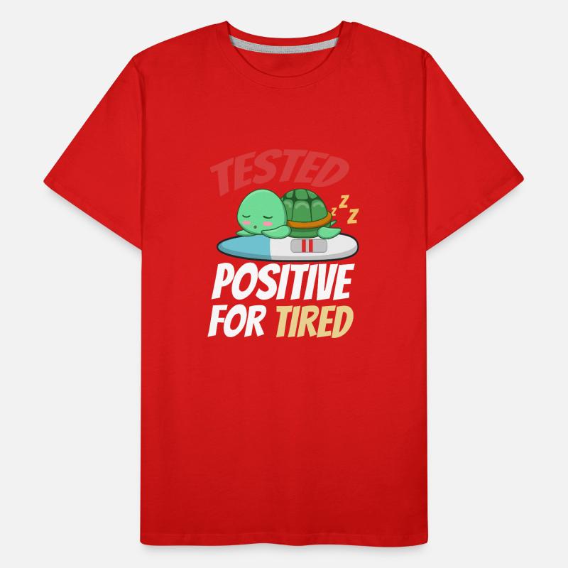 Schlafen Süß Geschenk Männer Premium Bio T-Shirt
