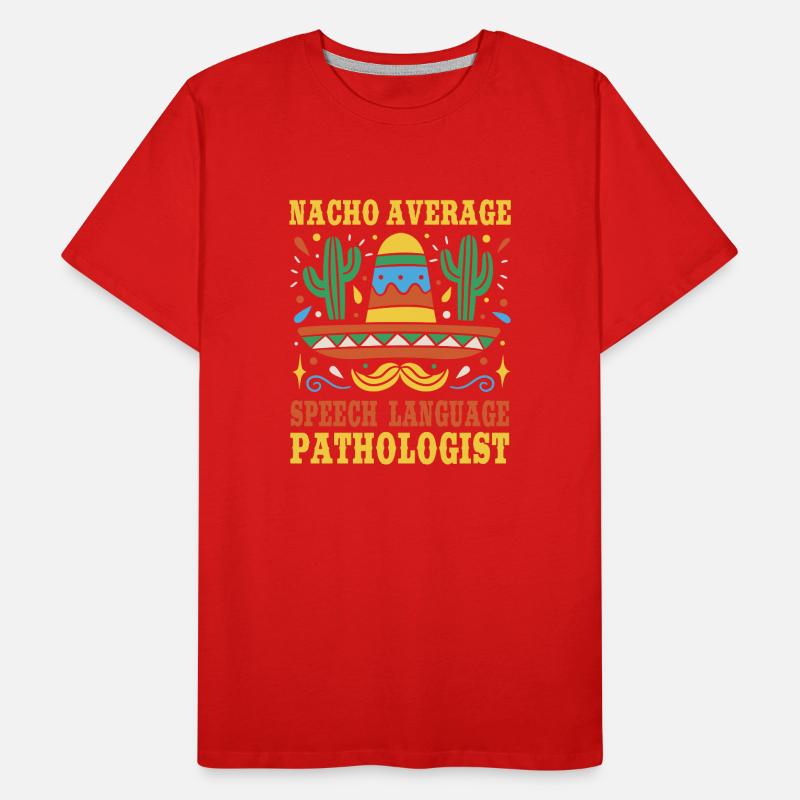 Mexican speech therapist Cinco De Mayo Men's Premium Organic T-Shirt
