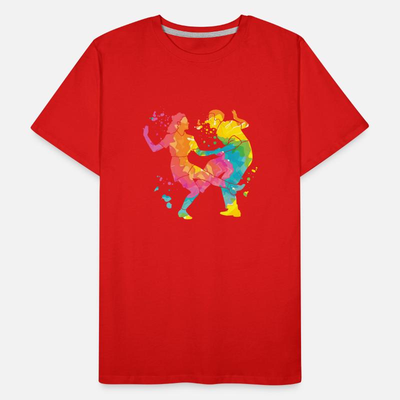 Danse Swing 60s Boogie Woogie T-shirt bio Premium Homme