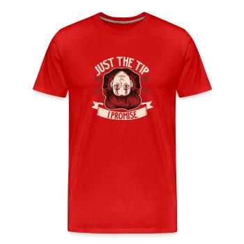 True Crime Murder Spy Crime Interest Gift Idea - Männer Premium Bio T-Shirt - Rot - Vorne - Damien (186cm)