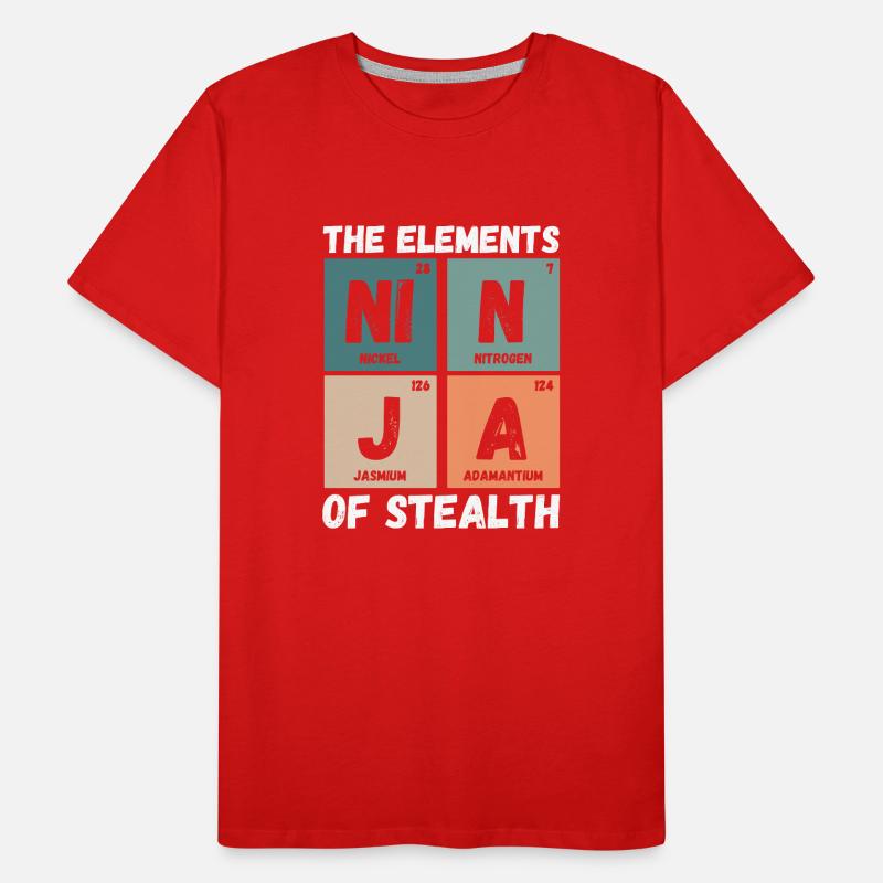 Die Elemente Der Tarnung Männer Premium Bio T-Shirt