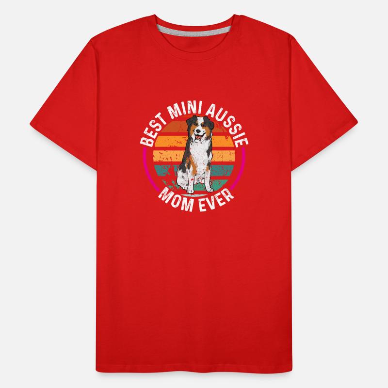 Miniature Australian Shepherd Men's Premium Organic T-Shirt