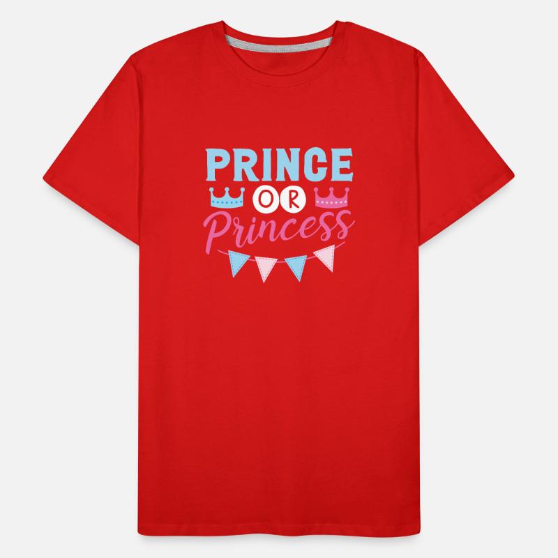 Prinz Oder Prinzessin Männer Premium Bio T-Shirt
