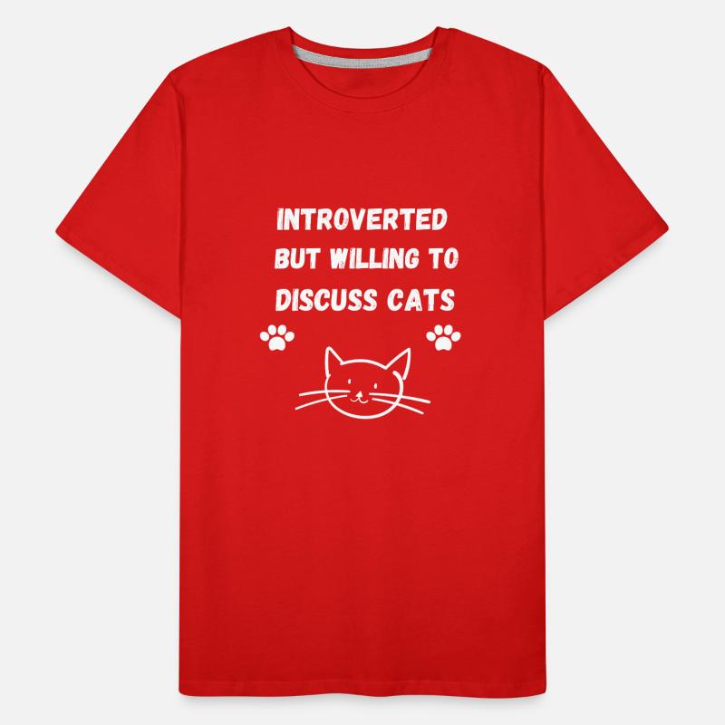 Sterngraue Katze Eichelhäherfeder Ketzer Männer Premium Bio T-Shirt