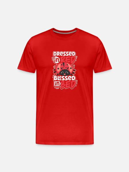 Ladybug Ladybug Entomology Insects - Men's Premium Organic T-Shirt - red