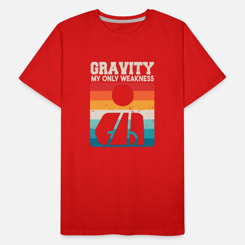Gravity My Only Weakness Men's Premium Organic T-Shirt
