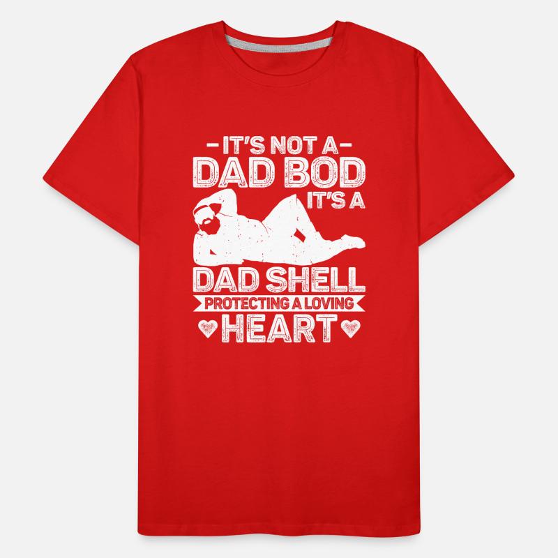 It's Not a Dad Bod Father's day Men's Premium Organic T-Shirt