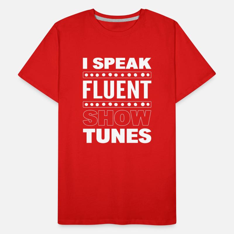 Broadway -Musical Schauspieler oder Darsteller Männer Premium Bio T-Shirt