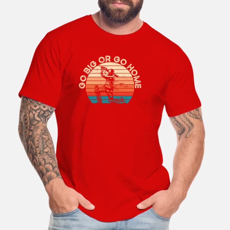 Werde Groß Oder Nach Hause Gehen Männer Premium Bio T-Shirt