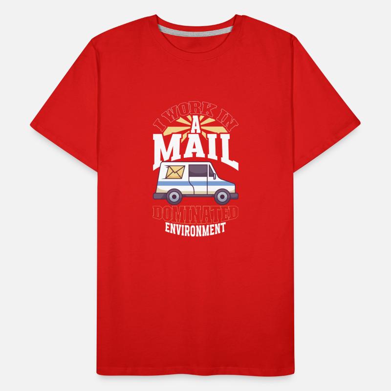 Commis des postes Postlady Postman Post Office T-shirt bio Premium Homme